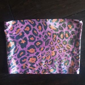 Cheetah Print Crop Top